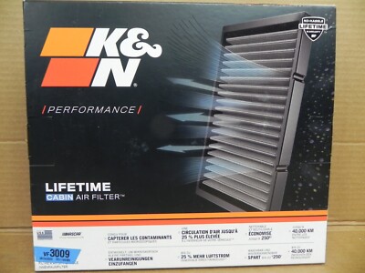 K & N Engineering VF3009 Cabin Air Filter 13-16 Audi SQ5