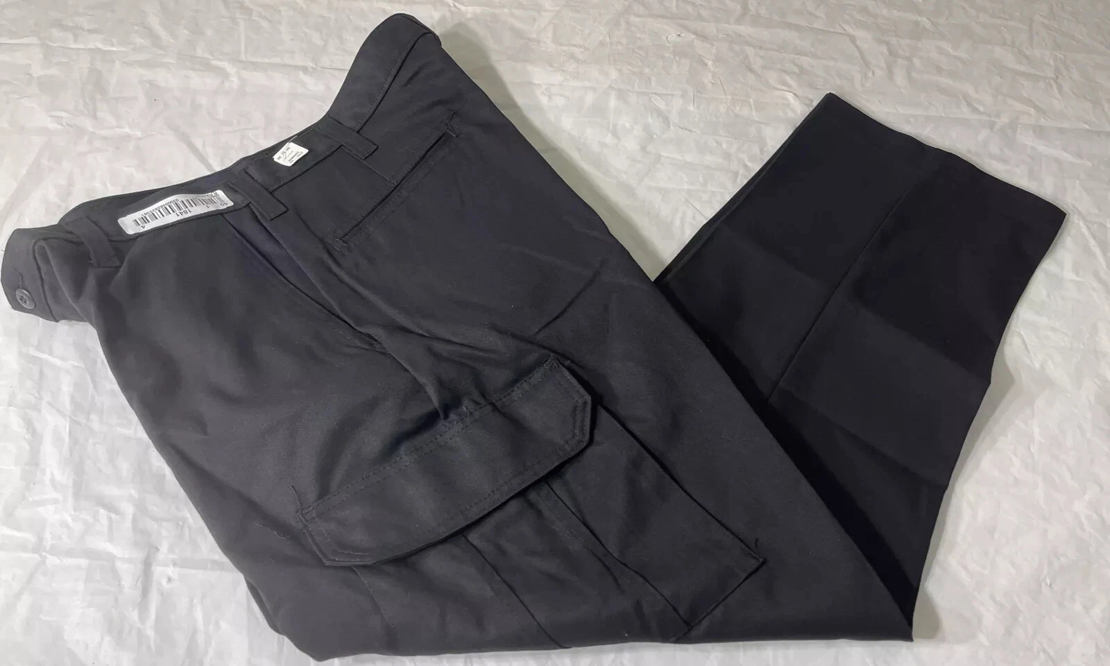 New Cintas 270-35 Mens Size 30X30 ComfortFlex Black Cargo Uniform Work Pant !