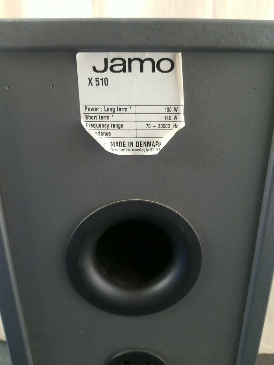 Two JAMO X510 140 WATT SPEAKER Right/Left plus Free Shipping | eBay