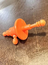 TMNT Orange Toy Radar Gun 1988 Party Wagon Van Playmates  - Mutant Ninja Turtles