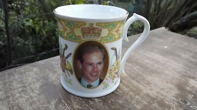 1994 Prince Edward 30th Birthday Aynsley Porzellan Tasse Limited Edition