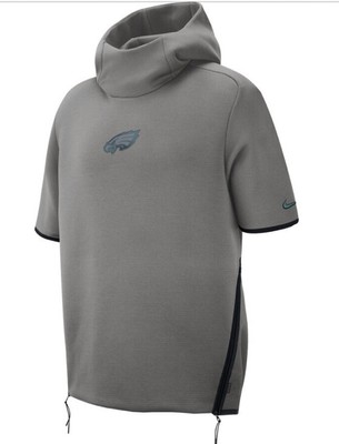 Nike Philadelphia Eagles Sideline Repel Short Sleeve Pullover Hoodie XXL $150 | eBay