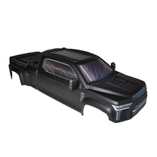 Arrma Big Rock 223s V4 BLX CLIPLESS Body Shell Factory Painted Black Decals