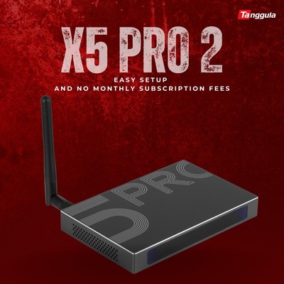 Tanggula X5 Pro 2 TV Box 2025 NEW! 8K Streaming Android 11 RAM 4GB Storage 128GB