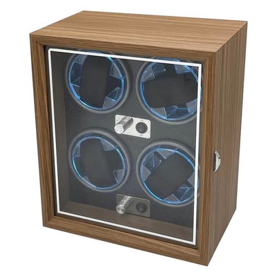 Watch Winder for 4 Watches   Modern Design, Premium Quality