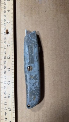 Vintage Ace Utility Knife with Retractable Blade