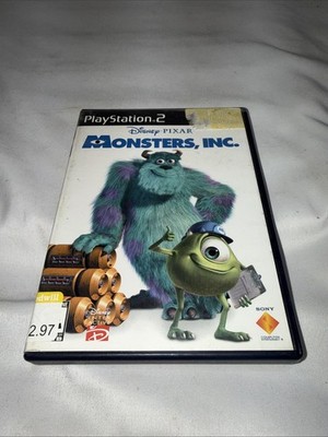 Disney Pixar Monsters, Inc. - Sony PlayStation 2 Video Game - Mike & Sulley