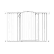 Ingenuity Extra Tall  Wide Safety Pet and Baby Gate, 29.5"-53" by 38", White