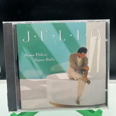 Julio Iglesias  Agua Dulce Agua Sala PROMO MUSIC AUDIO CD maxi-single 1995 NEW