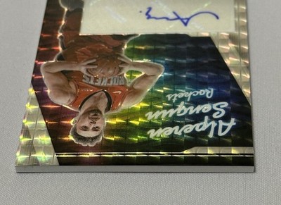 2024-25 Panini Mosaic Prizm Colorgraphs Alperen Sengun Auto
