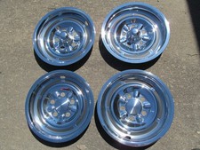 1963 1964 Pontiac Catalina Bonneville Grand Prix Accessory Hubcaps Nos Gm
