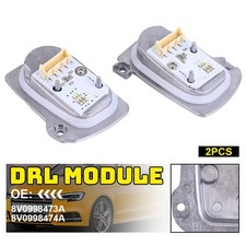 Pair For Audi A3 S3 Rs3 Led Xenon Headlight Drl Module 8V0998473A 8V0998474A UK