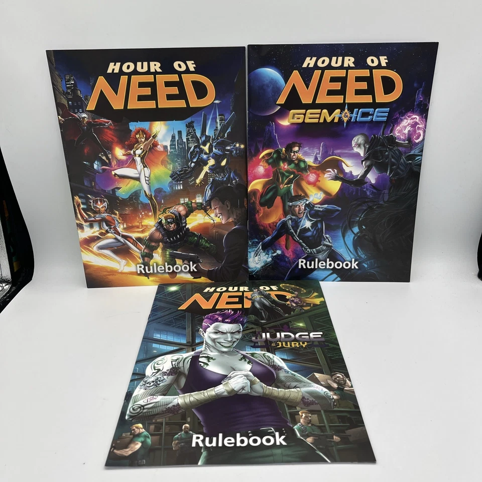 Hour of Need • W/ Gem & Ice / Judge & Jury Expansion • Complete • Mint Condition - Image 4 of 4