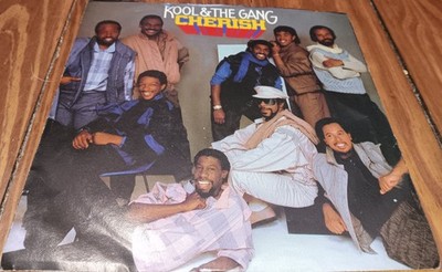 Kool & The Gang Cherish with Sleeve 1985 De-Lite Records 880 869-7 Vinyl 7'' 45
