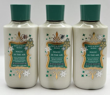 3 Pack Bath  Body Works Magic In The Air Body Lotion 8oz 24 Hour Moisture NEW