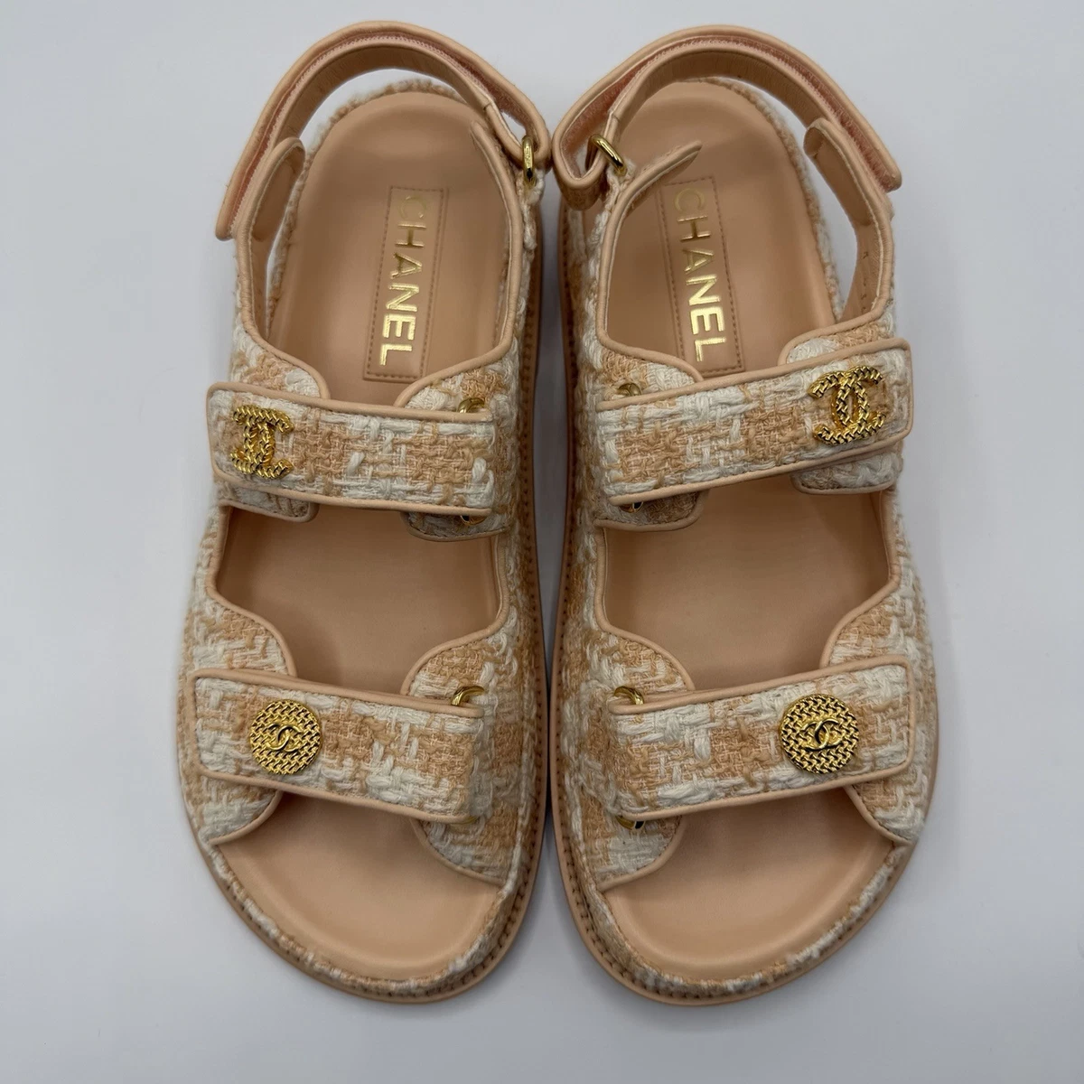 CHANEL Orange Sandals for Women for sale | eBay