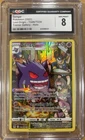 CGC 8 Gengar TG06/TG30 SWSH11 Lost Origin Trainer Gallery Holo 2022 EN