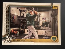 Topps Series 1 Base Set JJ Bleday Reds  2024 Baseball Card golden mirror 