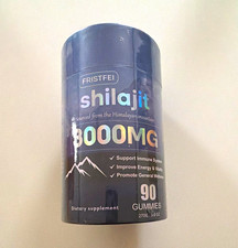 FRISTFEI Shilajit Gummies 3000mg 90 ct Vegan Non-GMO Gluten-Free Immune