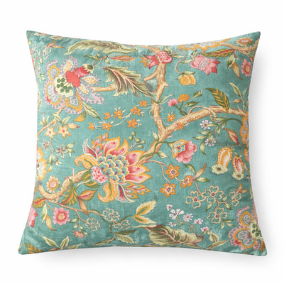AU Maison Dekokissen 50×50 cm Florales Quilt-Kissen aus Baumwolle, inkl. Füllung