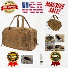 Rugged 12-Inch Tool Bag for Builders & Plumbers - Heavy Duty and Lightweight