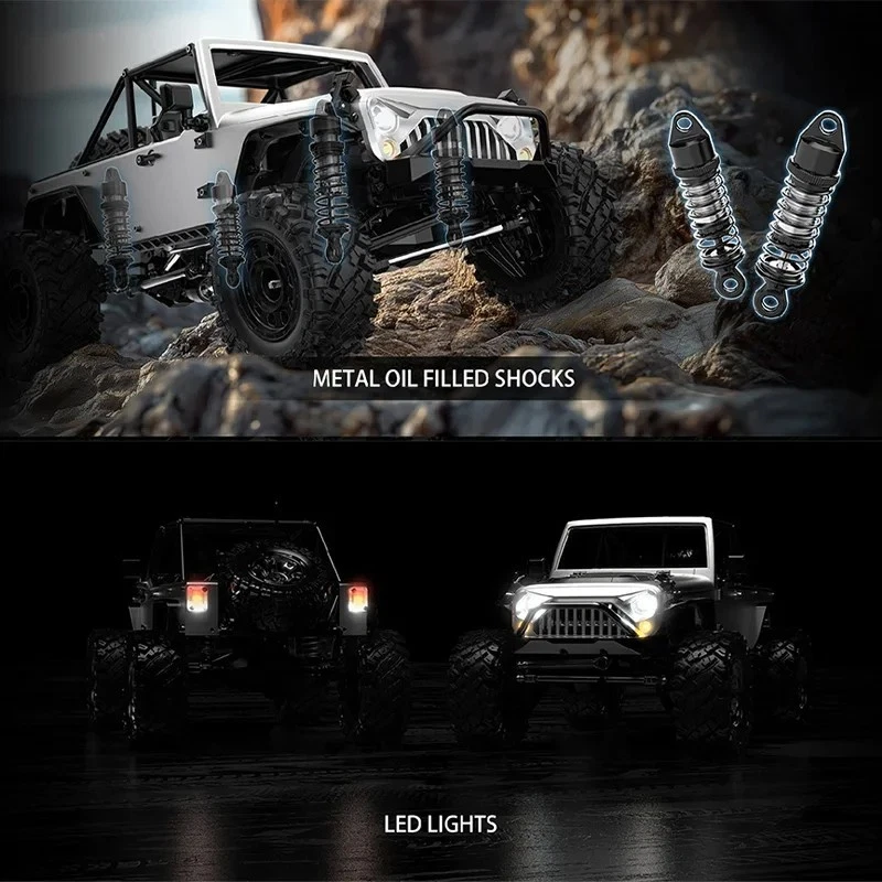 MJX Hyper Go H12Y+ 1/12 Truck RC Car Brushless Fast Basher Crawler Metal Body - Image 4 of 4