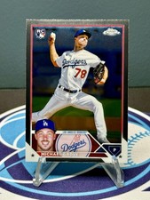 2023 Topps Chrome #22 Michael Grove RC - Los Angeles Dodgers