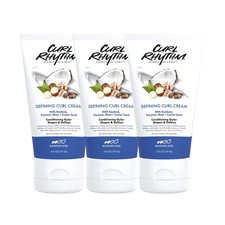 Defining Curl Cream by Curl Rhythm for Women - 6 oz Cream - Pack of 3