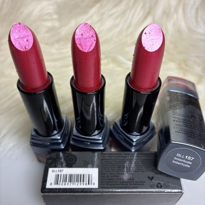 3x NYX Luxurious Black Label Lipstick BLL 157-Interlude. 0.15 oz each