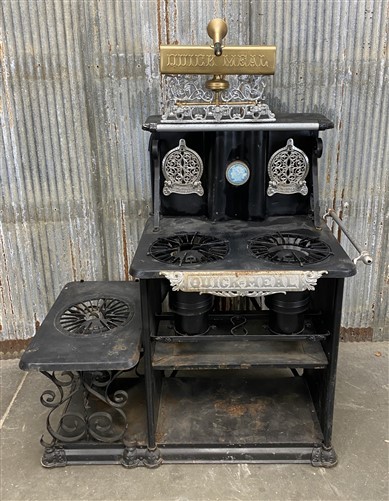 Quick Meal Kerosene Stove, Vintage 3 Burner Stove Range, Kerosene Fuel Tank