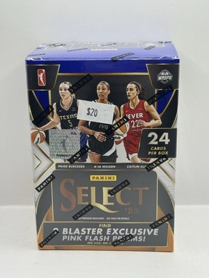 2025 Panini Select WNBA Blaster Box - Factory Sealed - Pink Flash