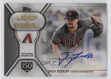 2019 Topps Legacy of Baseball 150th Anniversary 117/150 Zack Godley Auto 0cv