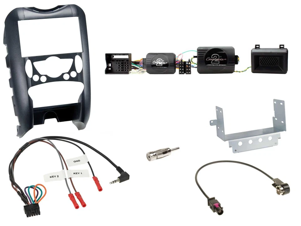 Kenwood DAB USB Bluetooth 2DIN Lenkrad Autoradio für Mini Cooper 06-14 Parksenso - Bild 3 von 4