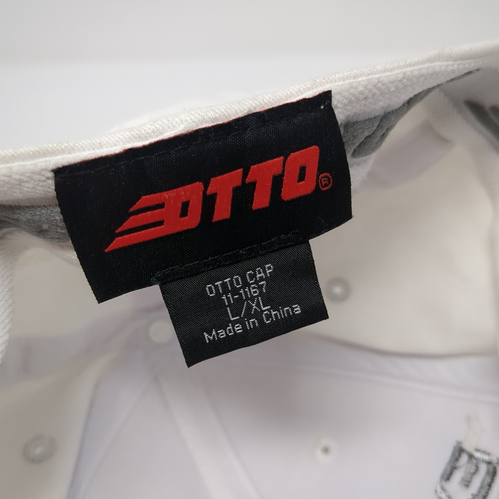 Evidence IQ Fitted Baseball Hat Solid White XL Em… - image 9