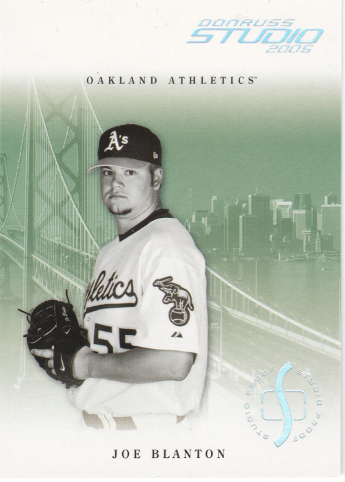 2005 Studio Proofs Silver Joe Blanton #206 Limited to 100 NM Condition