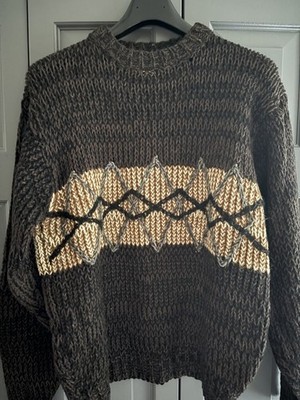 Shang Hai - Thick Bulky Knit Sweater - Size S - Excellent 1982