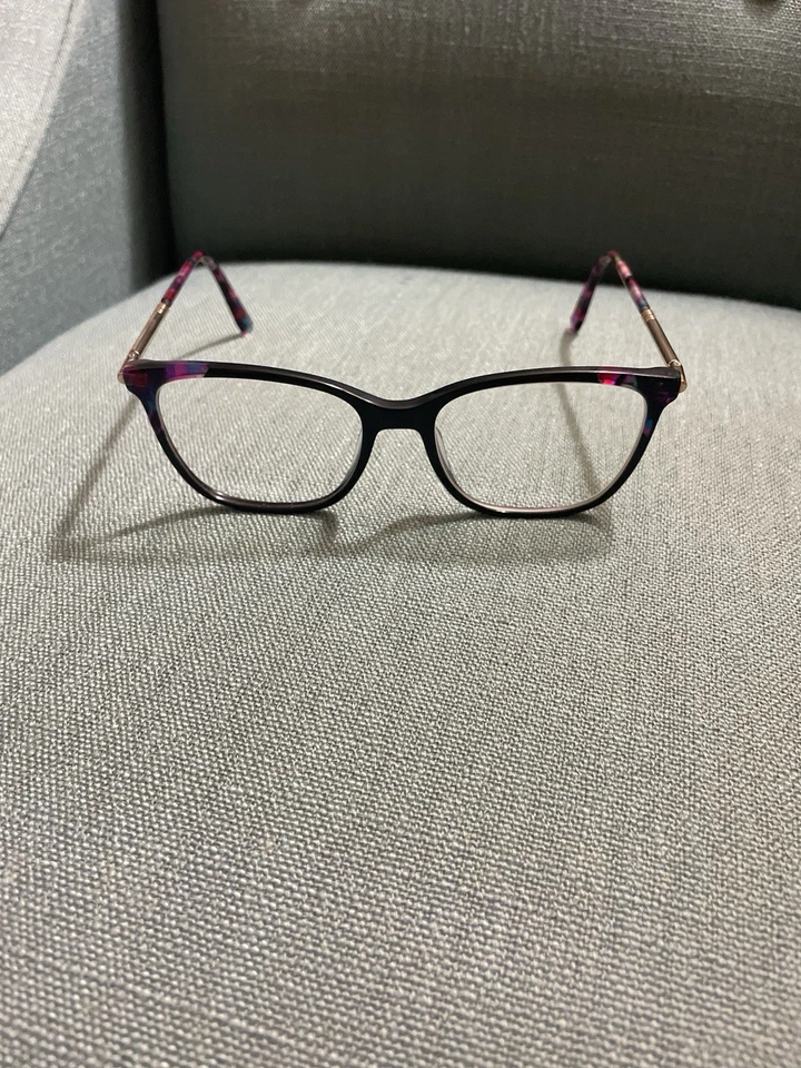 Gafas Phoebe Couture, solo monturas, P355 negras, plástico 53-17-140 Foto 2 de 4