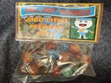 JABO 2007 Peewee Collector Marbles 30 Count Poly Bag.