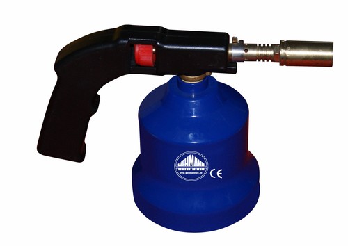 Brûleur à Gaz Réglable ZMC - Chalumeau Portable Avec 10 Cartouches De Butane, Pour Soudage Et Bricolage