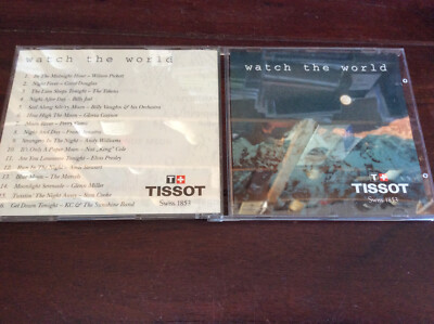 Watch the World [CD Album] Tissot Merch Billy Joel Frank Sinatra Tokens