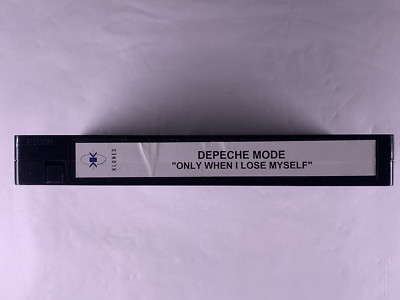 Depeche Mode White Label Brian Griffin Promo VHS Nur Wenn Ich Mich Verlier 1998