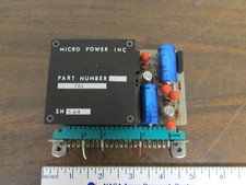 Micro Power Inc Power Supply 15V Plus And Minus Test Equipment Part