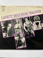 Lauritz Melchior/ Wagner LP 1st Release Of Schmerzen Traume Vinyl 1971 