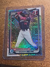 2024 Bowman Chrome Baseball 1st Bowman Card Mega Mojo # BCP-170 Eduardo Beltre