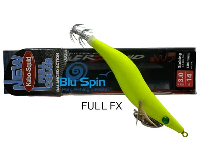 NEW SEPPIARA JATSUI KABO KILLER SQUID ULTIMATE SQUID JIG EGI 3.0 14g COL:FULL FX