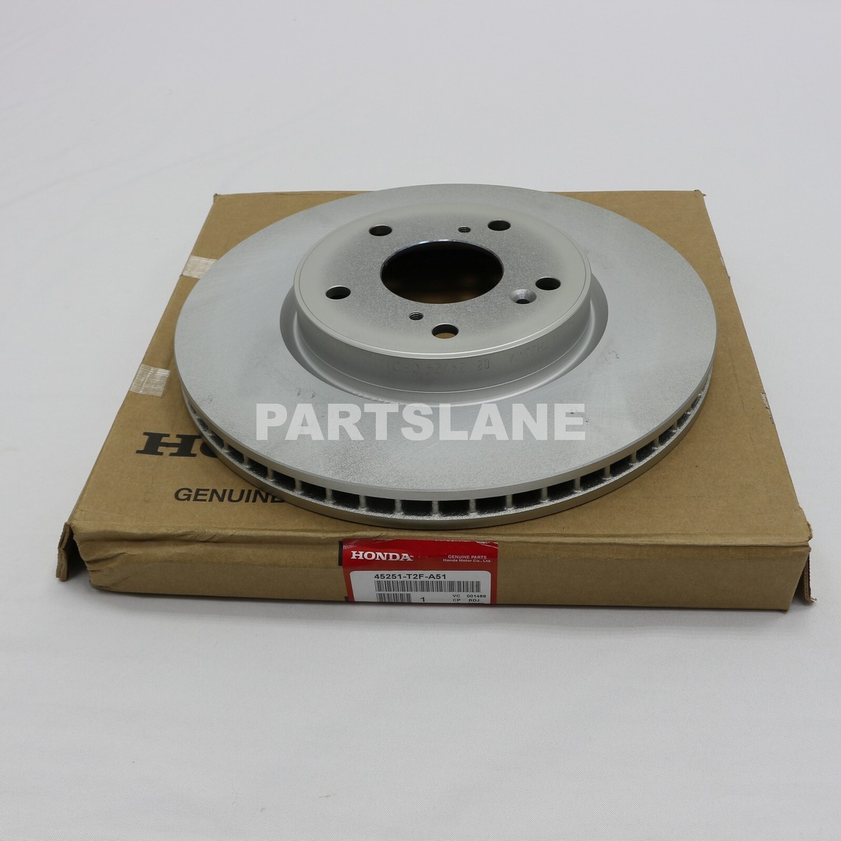 45251-T2F-A51 Disc Brake Rotor Front Honda OEM Genuine 45251T2FA51