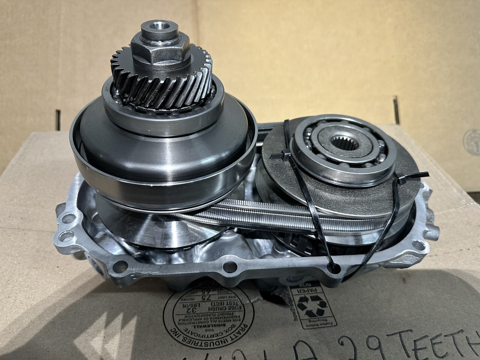 CVT NISSAN JF015E RE0F11A PULLEY CASTING X421A ,29T GEAR NEW PISTON & INTERNALS