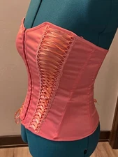 Preowned, Charlotte Russe corset size Large, Pink