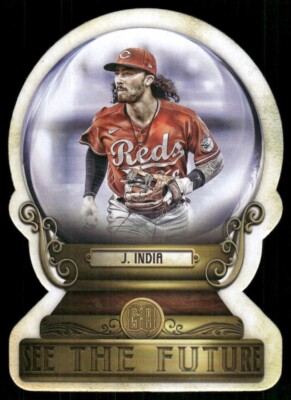 2022 Topps Gypsy Queen - Crystal Gazing Die-Cuts Jonathan India #CG-9