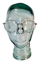 Looking Glass Eyeglasses Frames L7053 Round Gold Amber Torti 50-18-140